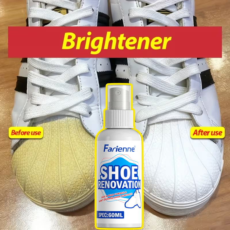 Sneaker Care Whitener - Farienne 60ml Shoe Renovation Spray Sneaker