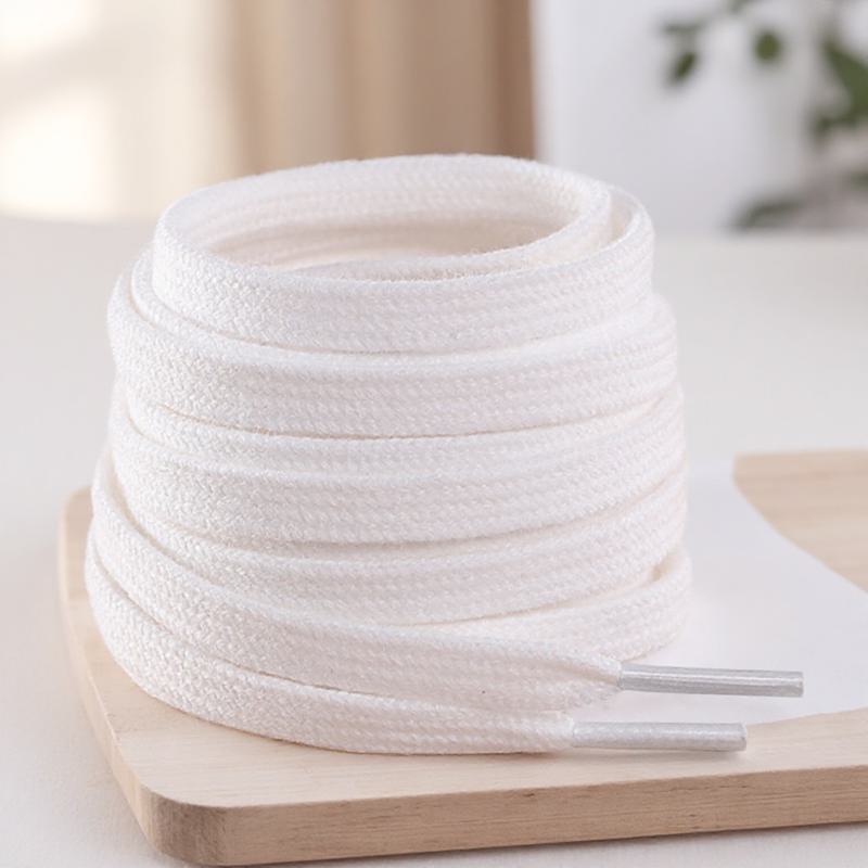 Lace Replacement Flat - 3Pairs Shoelaces Pure Cotton Flat Easy