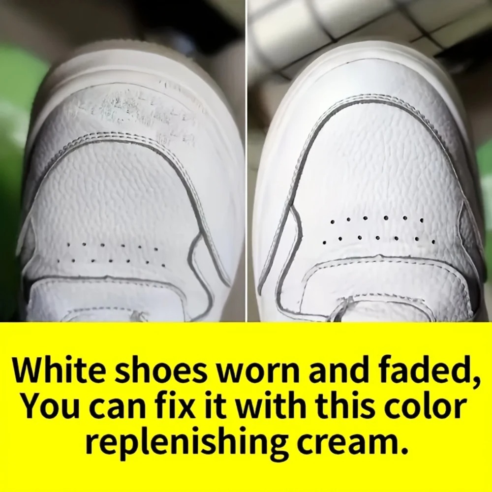 KJM White Leather Repair Cream - Sneaker Care Products avaliação e preço