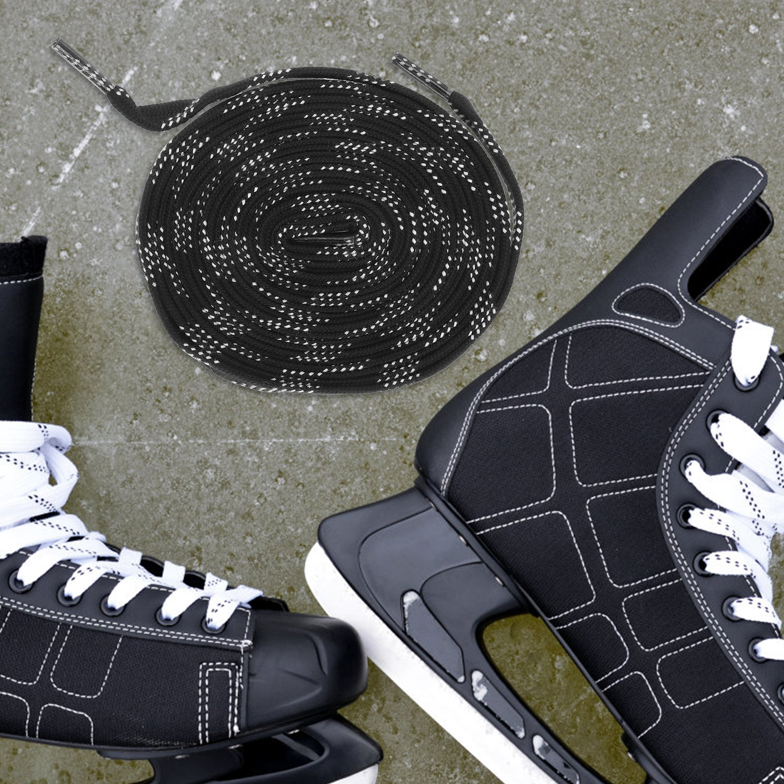 1Pair Ice Skates Laces All Pur - Lace Replacement Flat avaliação e preço