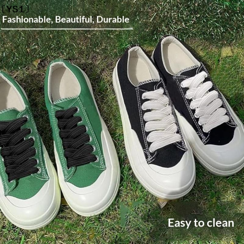 〔YS1〕2CM Wide Fat Shoe Laces F - Lace Replacement Flat avaliação e preço