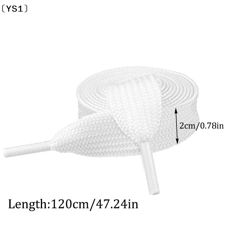 〔YS1〕2CM Wide Fat Shoe Laces F - Lace Replacement Flat avaliação e preço