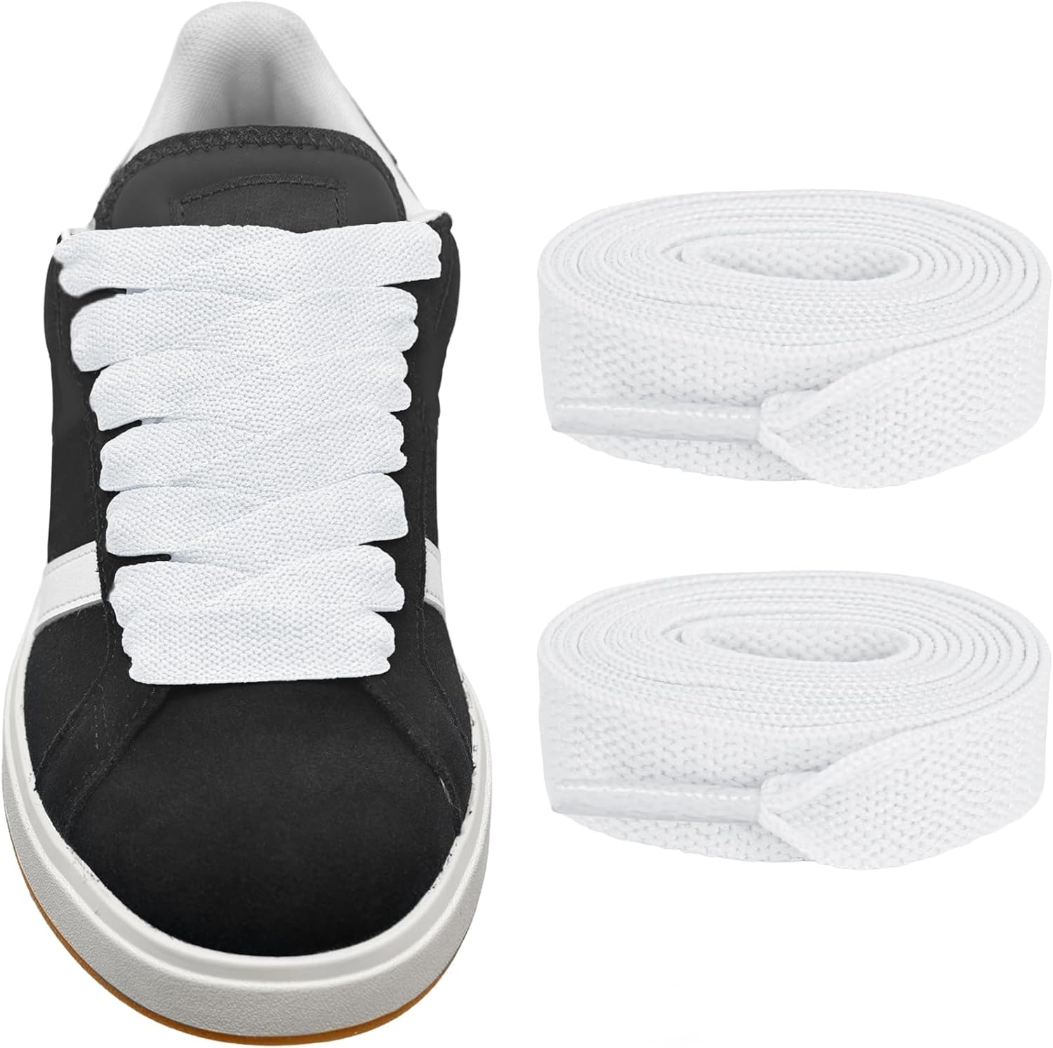 15mm Wide Flat Non-Stretch Sho - Lace Replacement Flat avaliação e preço