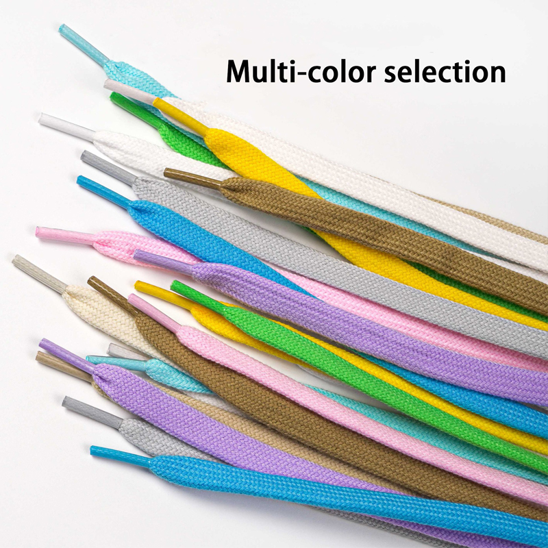 Flat Cotton Shoelaces, Double- - Lace Replacement Flat avaliação e preço
