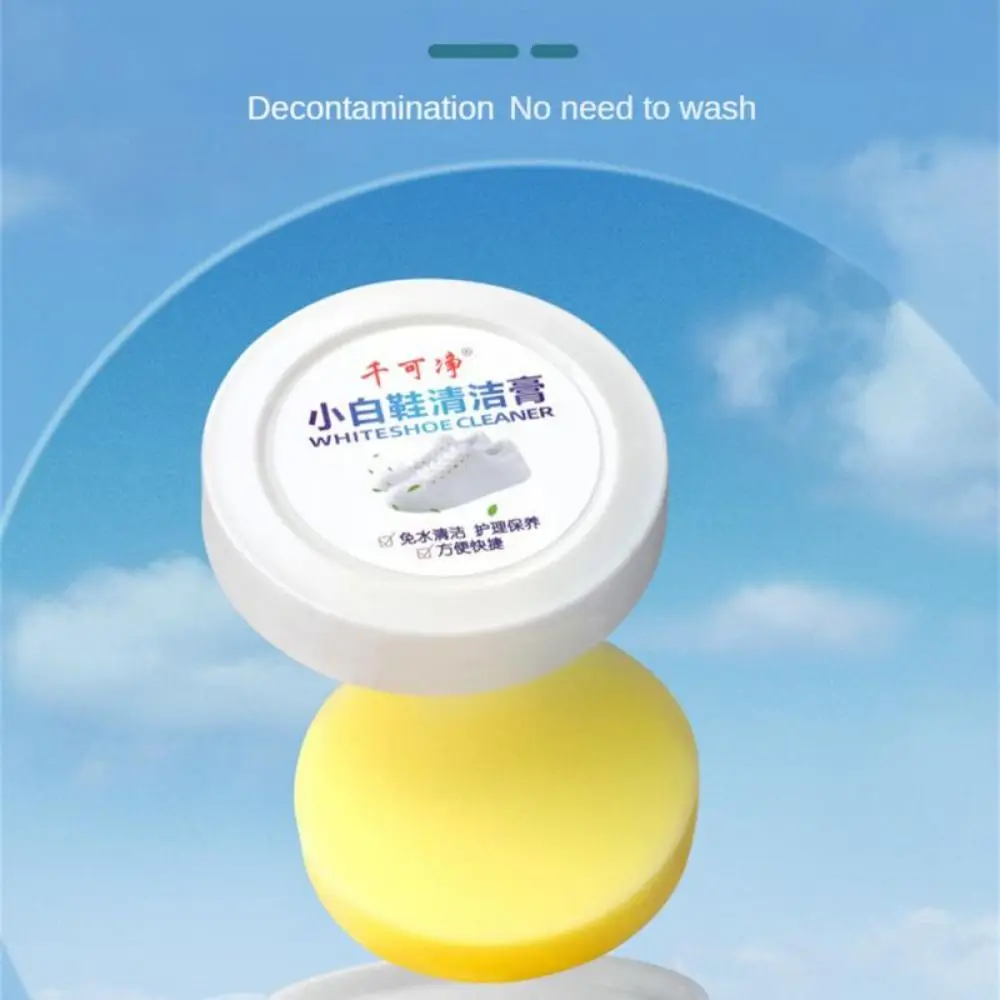 White Shoes Cleaning Cream Sta - Sneaker Care Whitener avaliação e preço