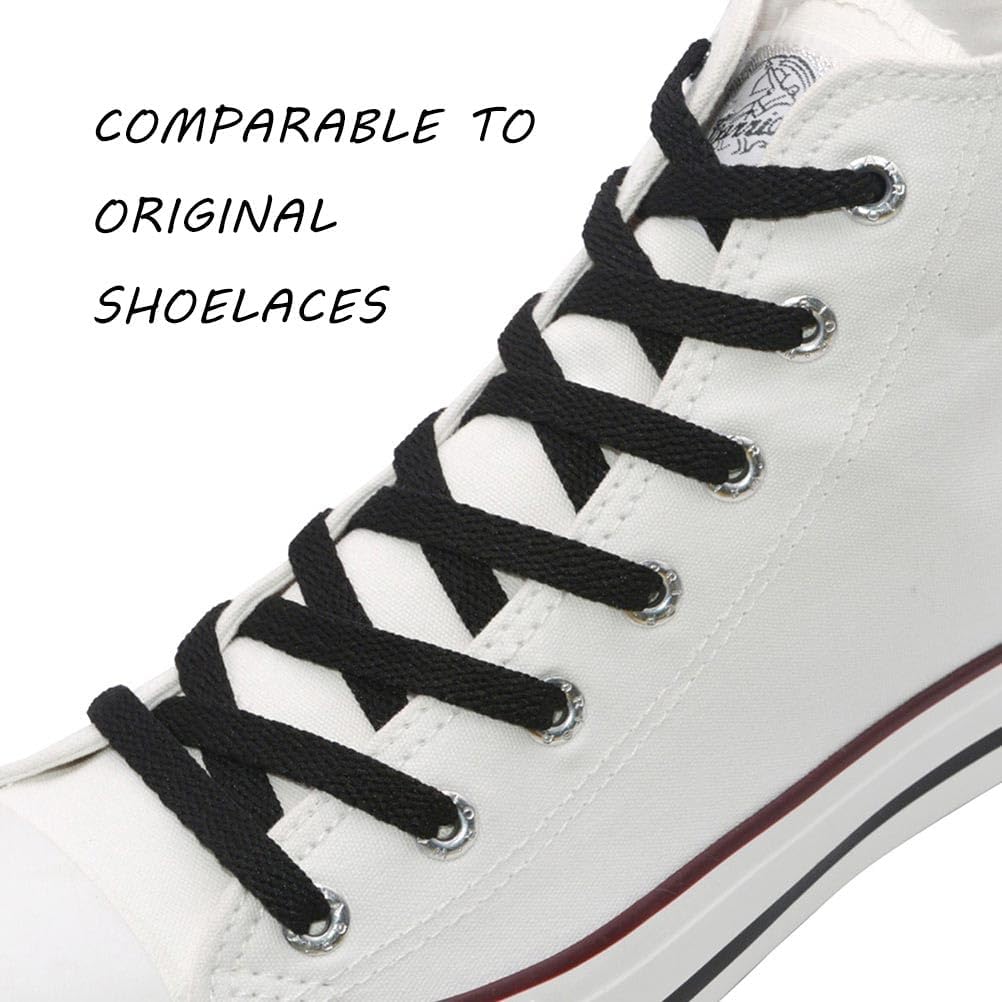 Flat Trainers Shoelace, 8mm Wi - Lace Replacement Flat avaliação e preço