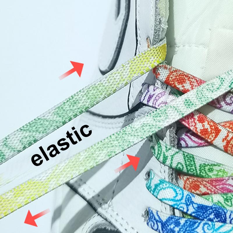 Colorful White Yellow Purple P - Lace Replacement Flat avaliação e preço