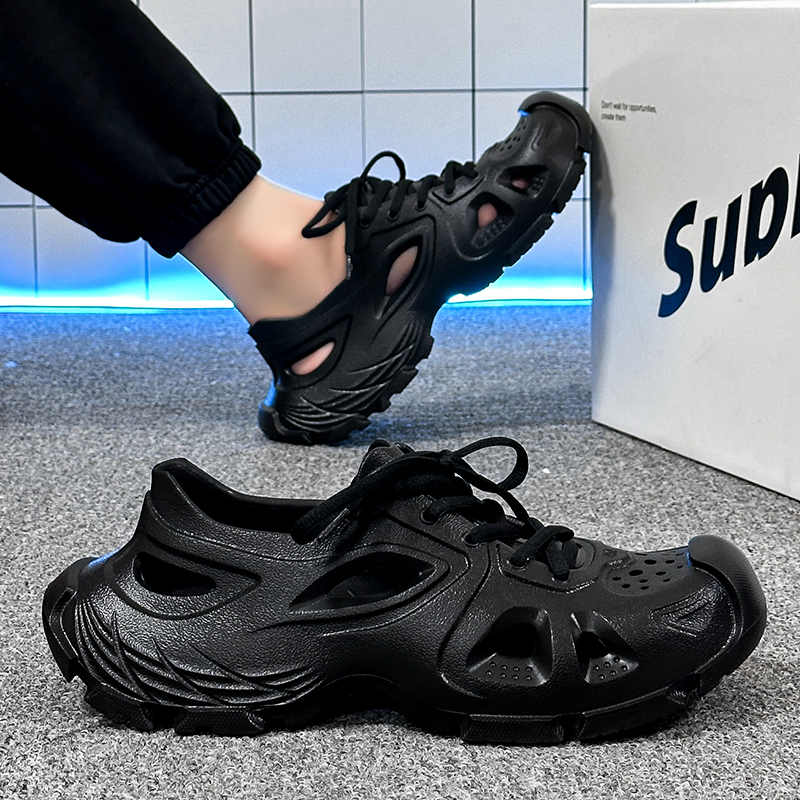 2025 New Men's Summer Outdoor  - Lace Replacement Flat avaliação e preço