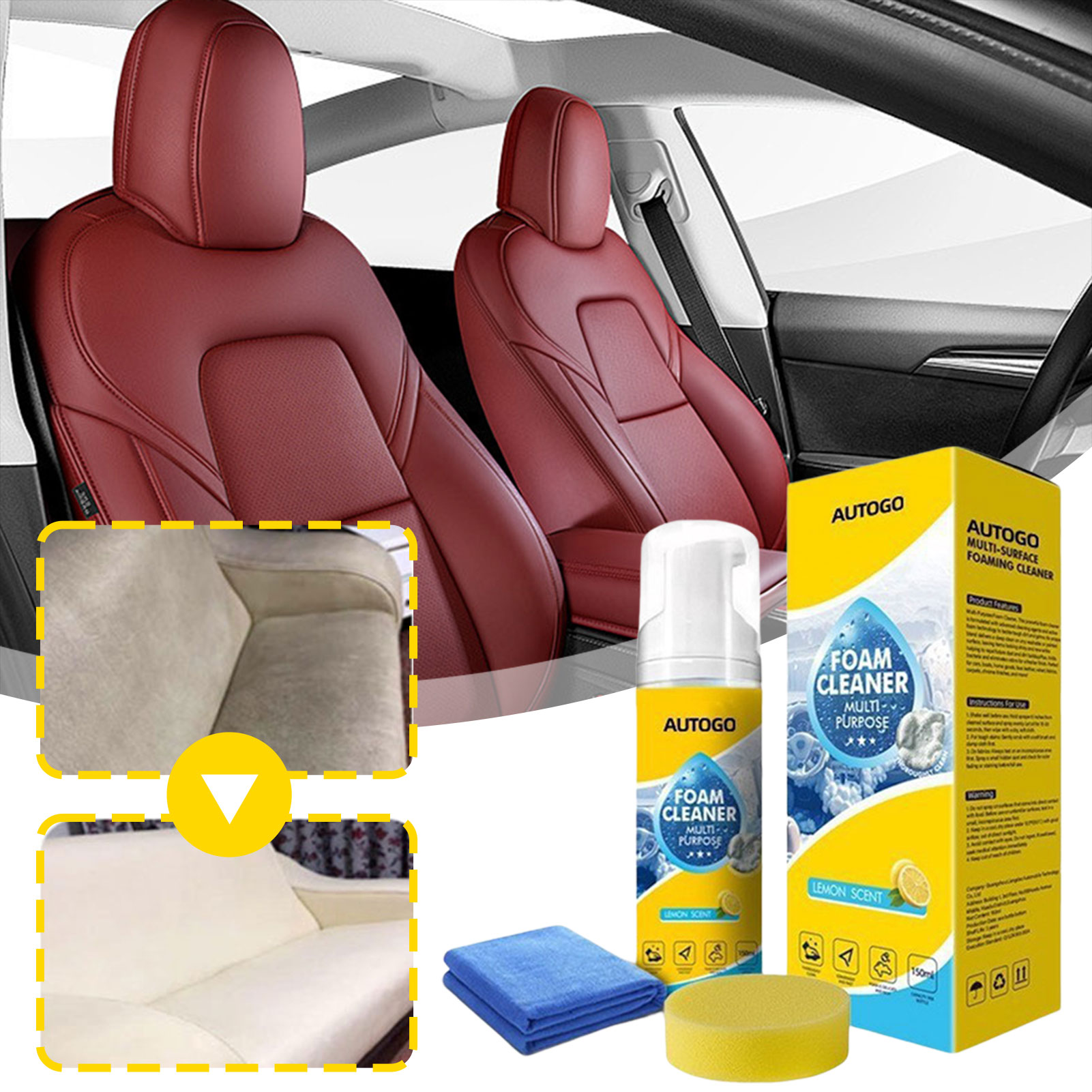 Multipurpose Foam Cleaner For  - Sneaker Care Products avaliação e preço