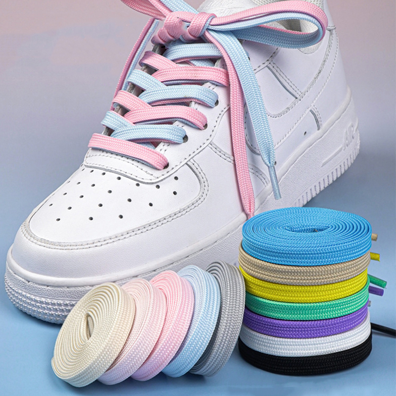Multi-Color Flat Shoelaces, Do - Lace Replacement Flat avaliação e preço