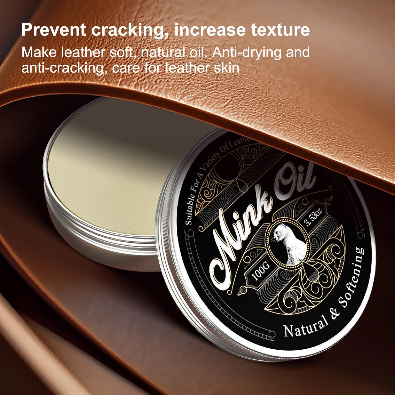 100g Mink Oil For Leather Boot - Sneaker Care Products avaliação e preço