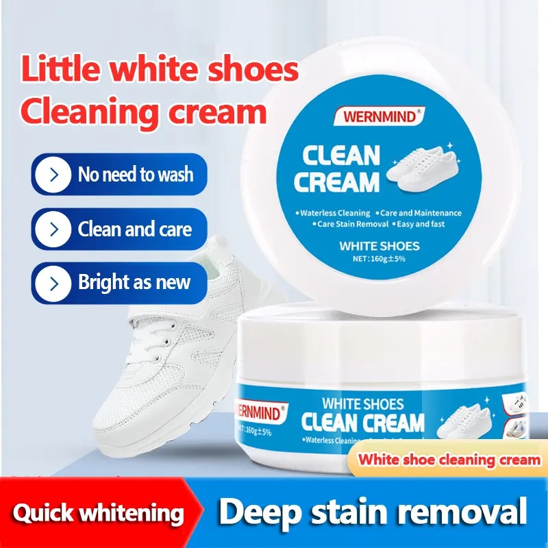 White Shoe Cleaner Cream Sneak - Sneaker Care Whitener avaliação e preço