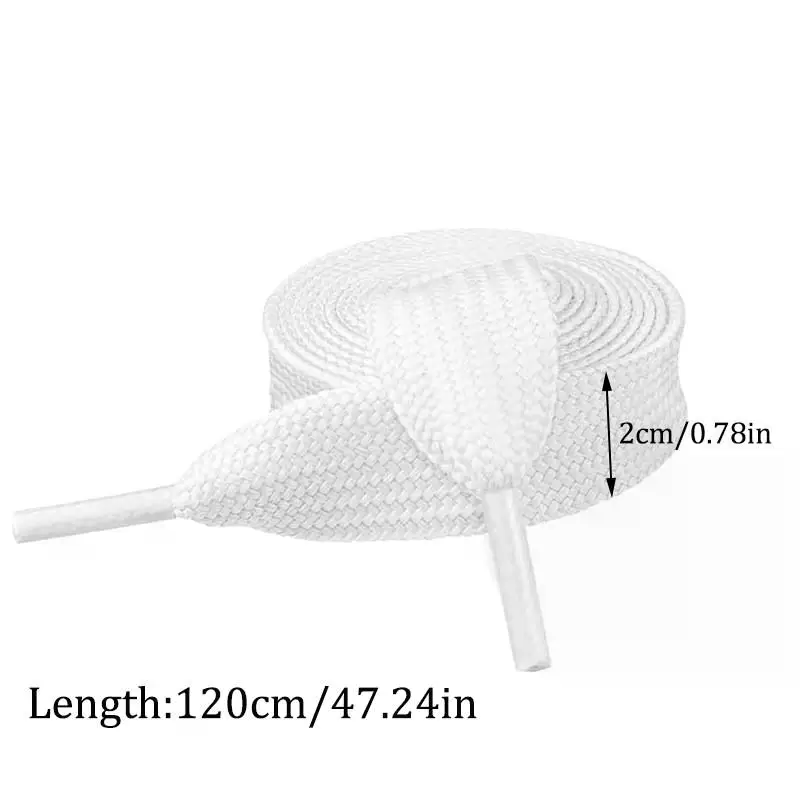 2CM Wide Fat Shoe Laces For Sn - Lace Replacement Flat avaliação e preço