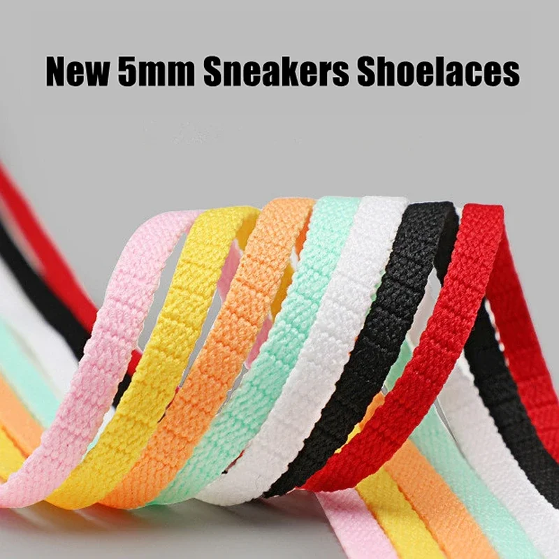 5mm Flat Athletic Shoelaces fo - Lace Replacement Flat avaliação e preço